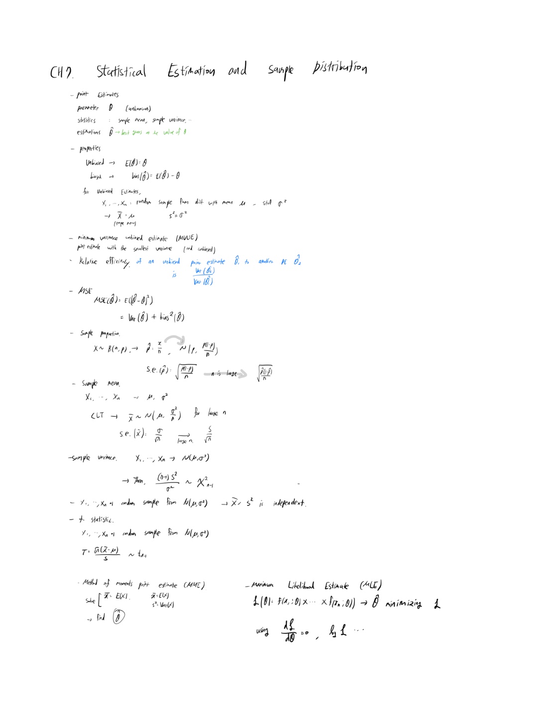 probability-and-statistics-1-summary-ch-2-ch-7